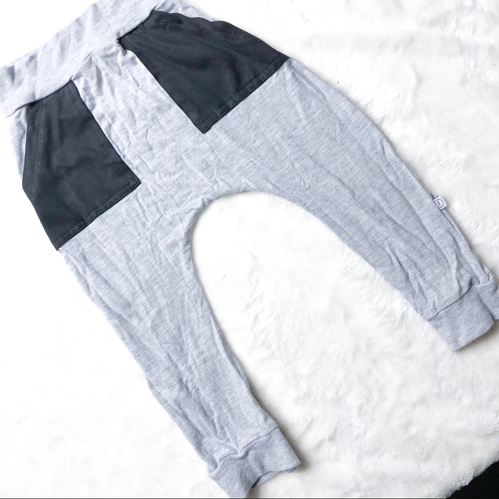 Faux Leather Pocket Joggers